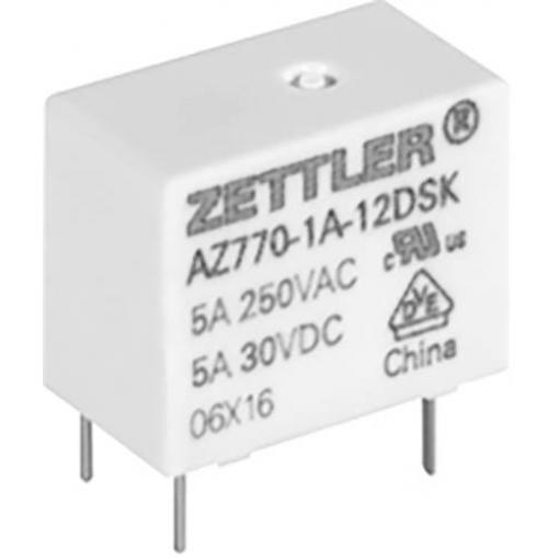 Zettler Electronics, AZ770-1C-24DEK relé do DPS, monostabilní, 1 cívka, 30 V/DC, 400 V/AC, 5 A, 1 ks