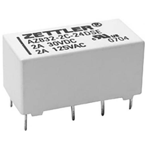 Zettler Electronics, AZ832-2C-12DEA relé do DPS, monostabilní, 1 cívka, 220 V/DC, 250 V/AC, 3 A, 1 ks