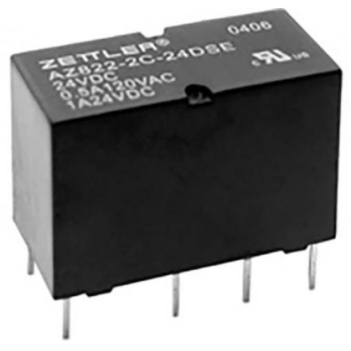 Zettler Electronics, AZ822-2C-12DSE relé do DPS, monostabilní, 1 cívka, 220 V/DC, 250 V/AC, 2 A, 1 ks