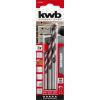 kwb 044568 chrom-molybdenová ocel sada vrtáku do betonu 3dílná 5 mm, 6 mm, 8 mm válcová stopka 1 ks