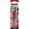 kwb 044568 chrom-molybdenová ocel sada vrtáku do betonu 3dílná 5 mm, 6 mm, 8 mm válcová stopka 1 ks