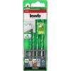 kwb 052800 40CR-ocel vrták do žuly 4dílná 5 mm, 6 mm, 8 mm, 10 mm válcová stopka 1 sada