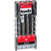 kwb 109145 nástrojová ocel sada spirálového vrtáku na kámen 8dílná 3 mm, 10 mm, 4 mm, 9 mm, 5 mm, 8 mm, 6 mm, 7 mm válcová stopka 1 sada