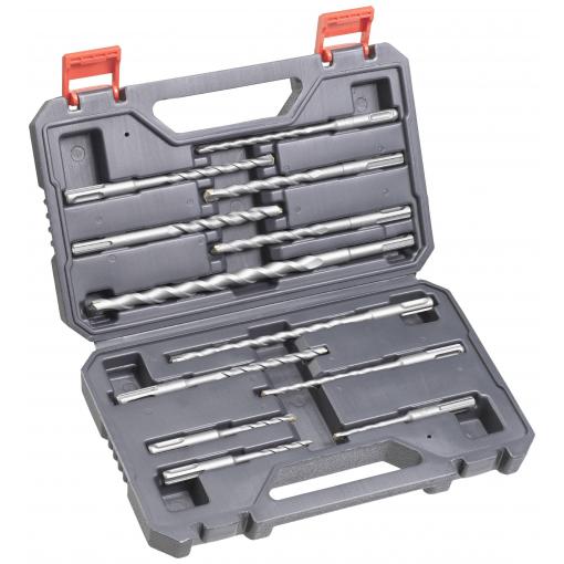 kwb 240280 40CR-ocel sada příklepových vrtáků 12dílná 5 mm, 6 mm, 8 mm, 10 mm, 12 mm, 14 mm SDS plus 1 ks
