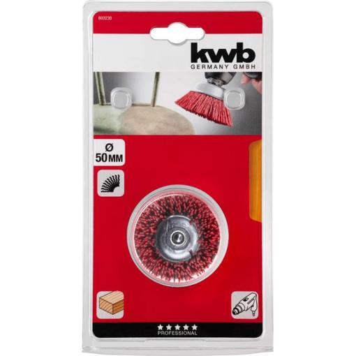kwb HRNCOVÝ KARTÁČ, BRUSNÝ NYLON 603230 1 ks