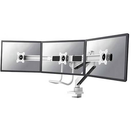 Neomounts držák na stůl pro monitor NM-D775DX3WHITE 3 Displej: (s) 43,2 cm (17) - 61 cm (24) bílá nakláněcí, otočný, naklápěcí, nastavitelná výška