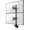 Neomounts držák na stůl pro monitor FPMA-D960DVBLACKPLUS 2 Displej: (s) 43,2 cm (17) - 124,5 cm (49) černá nakláněcí, otočný, naklápěcí, nastavitelná výška