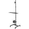 Neomounts Pojízdný vozík na PC/monitor FPMA-MOBILE1700 1 Displej: (s) 25,4 cm (10) - 81,3 cm (32) černá nakláněcí, otočný, naklápěcí, nastavitelná výška