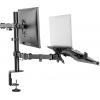 Neomounts držák na stůl pro monitor FPMA-D550NOTEBOOK 2 Displej: (s) 25,4 cm (10) - 81,3 cm (32) černá nakláněcí, otočný, naklápěcí, odkládací místo na