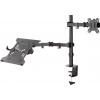 Neomounts držák na stůl pro monitor FPMA-D550NOTEBOOK 2 Displej: (s) 25,4 cm (10) - 81,3 cm (32) černá nakláněcí, otočný, naklápěcí, odkládací místo na