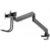 Neomounts NM-D775DXBLACK 2násobný držák na stůl pro monitor 43,2 cm (17) - 61 cm (24) černá nakláněcí, otočný, naklápěcí