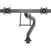 Neomounts NM-D775DXBLACK 2násobný držák na stůl pro monitor 43,2 cm (17) - 61 cm (24) černá nakláněcí, otočný, naklápěcí