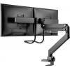 Neomounts NM-D775DXBLACK 2násobný držák na stůl pro monitor 43,2 cm (17) - 61 cm (24) černá nakláněcí, otočný, naklápěcí