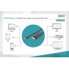 Digitus USB-C® / DisplayPort kabelový adaptér USB-C ® zástrčka, Konektor DisplayPort 2.00 m černá AK-300333-020-S stíněný, dvoužilový stíněný Kabel pro