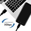 LogiLink USB kabel USB 3.2 Gen1 USB-A zástrčka, USB-C ® zástrčka 0.15 m CU0166