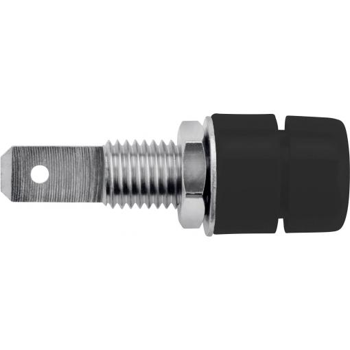 Schützinger IBU 5568 Ni / SW vestavěná zásuvka černá 1 ks