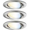 Paulmann 92962 LED vestavné svítidlo, LED, 18 W, železo (kartáčované)