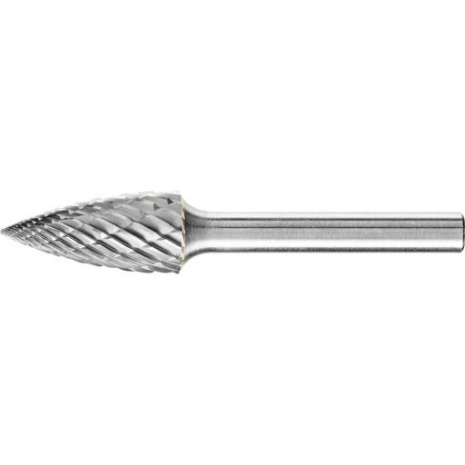PFERD TOOLS 21001022 frézovací kolík , tvrdokov, lomený oblouk, Délka 65 mm, Vnější Ø 12 mm, Pracovní délka 25 mm, Ø hřídele 6 mm, 1 ks