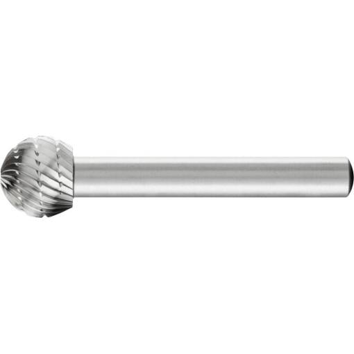 PFERD TOOLS 22420536 frézovací kolík , HSS, koule, 12 mm, Délka 51 mm, Vnější Ø 12 mm, Pracovní délka 10 mm, Ø hřídele 6 mm, 1 ks