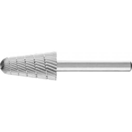 PFERD TOOLS 22451836 frézovací kolík , HSS, koule, Délka 70 mm, Vnější Ø 16 mm, Pracovní délka 30 mm, Ø hřídele 6 mm, 1 ks