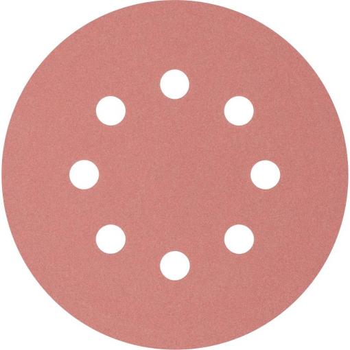 PFERD TOOLS KSS 125 8 L A 320 45017032 brusné papíry pro excentrické brusky s otvory Zrnitost 320 (Ø) 125 mm 25 ks