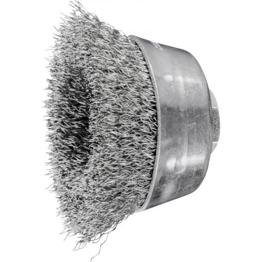 PFERD TOOLS Hrncový kartáč, neopft, TBU Ø 60 mm, M14, drát z nerezové oceli Ø 0,30 pro úhlové brusky POS TBU 60/M14 INOX 0,30 43468905 1 ks