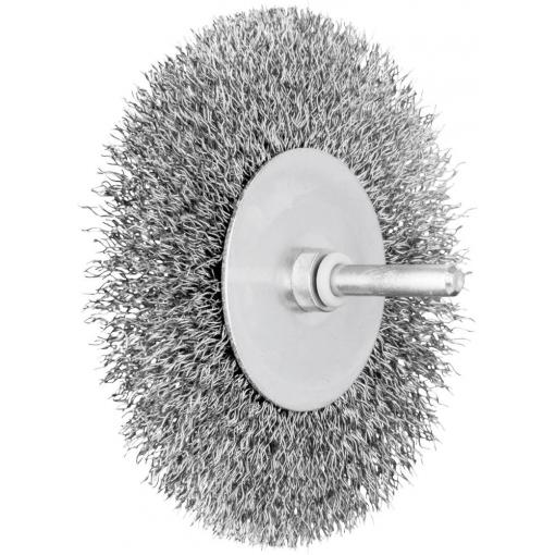 PFERD TOOLS Kulatý kartáč POS RBU Ø 100 x 10 mm Ø dříku 6 mm Ø drátu 0,30 POS RBU 10010/6 ST 0,30 43701018 10 ks