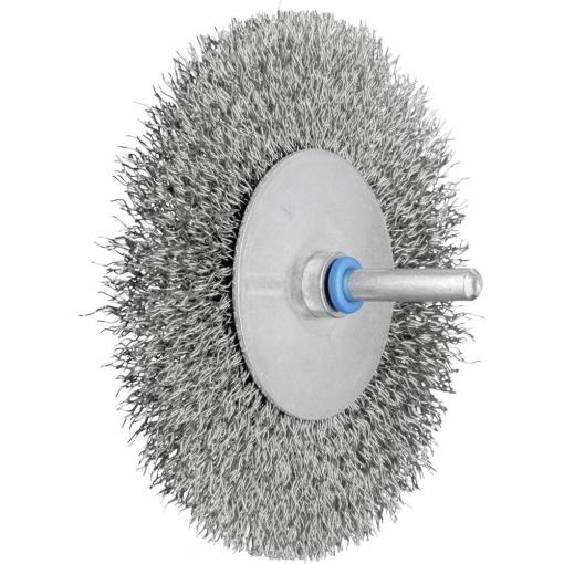 PFERD TOOLS Kulatý kartáč POS RBU Ø 100 x 10 mm Ø dříku 6 mm Ø drátu z ušlechtilé oceli Ø 0,30 POS RBU 10010/6 INOX 0,30 43701020 10 ks