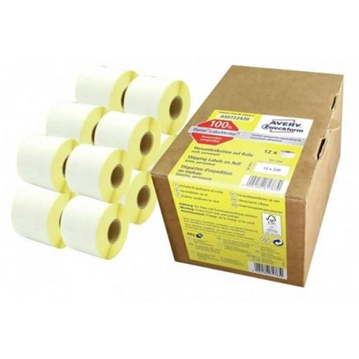 Avery-Zweckform etikety 101 x 54 mm papír bílá 1 ks trvalé AS0722420 Adresní nálepky