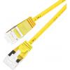 Wirewin 9120042366931 RJ45 síťové kabely, propojovací kabely CAT 6A S/STP 1.00 m žlutá 1 ks