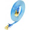 Wirewin 9120042360311 RJ45 síťové kabely, propojovací kabely CAT 6A U/FTP 1.00 m modrá 1 ks