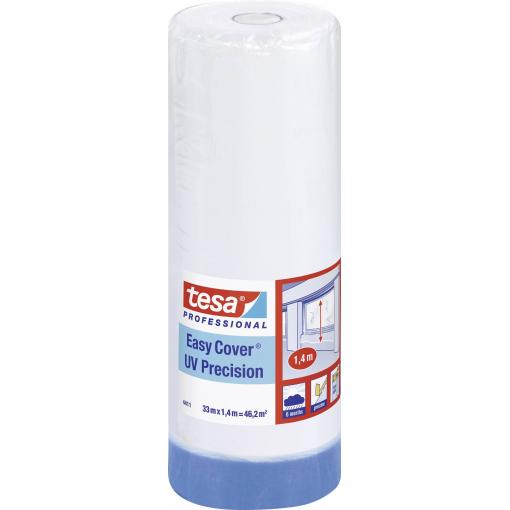 tesa 04411-00001-00 krycí fólie tesa Easy Cover® modrá (d x š) 33 m x 1.4 m 1 ks