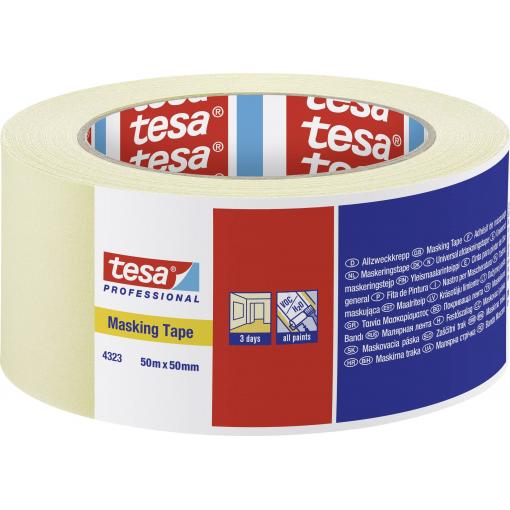 tesa STANDARD 04323-00044-00 krepová lepicí páska tesakrepp® béžová (d x š) 50 m x 50 mm 1 ks