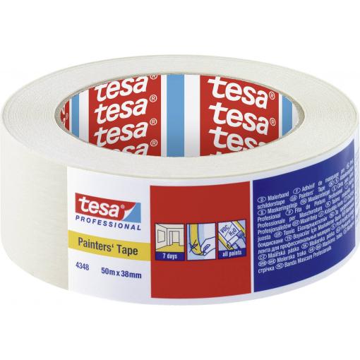 tesa STANDARD 04348-00018-03 krepová lepicí páska tesakrepp® béžová (d x š) 50 m x 38 mm 1 ks