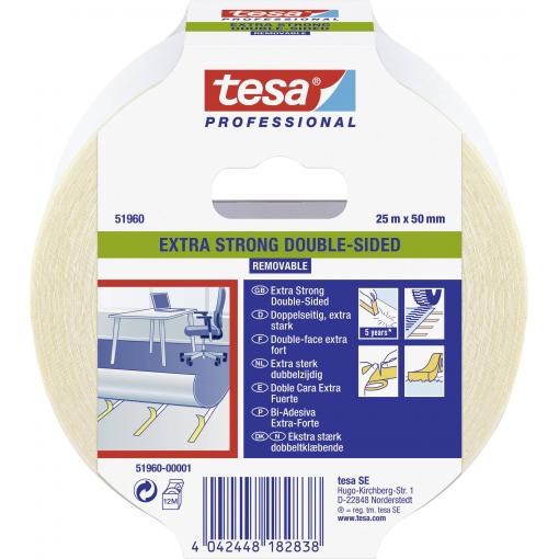 tesa EXTRA STRONG 51960-00001-11 Gaffer tape tesa® Professional průsvitná (d x š) 25 m x 50 mm 1 ks