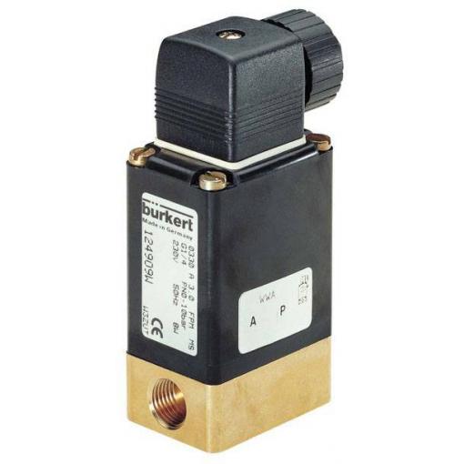 Bürkert kloubový ventil 42107 330 24 V G 1/4 Jmenovitá vzdálenost 3 mm přímočinný 1 ks