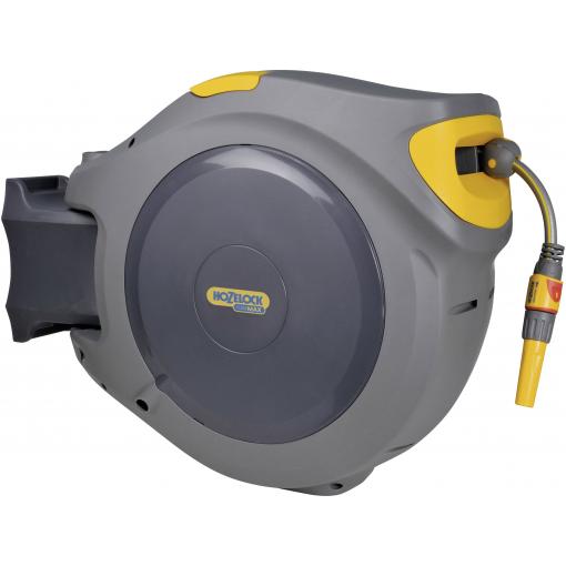 Hozelock 2597 0000 FLOWMAX Auto Reel 30 m naviják zahradní hadice 30 m 1 ks šedá, žlutá