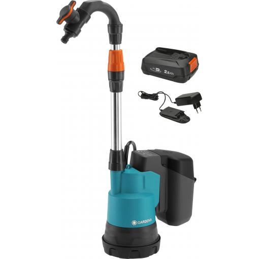 GARDENA 14602-61 2000/2 18V P4A Ready sudové čerpadlo 2.000 l/h 20 m
