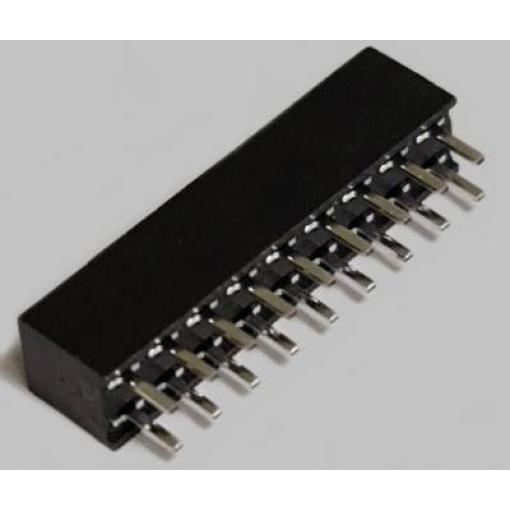BKL Electronic zásuvková lišta Počet řádků: 2 Počet kontaktů v řadě: 9 10122222 1 ks Tray