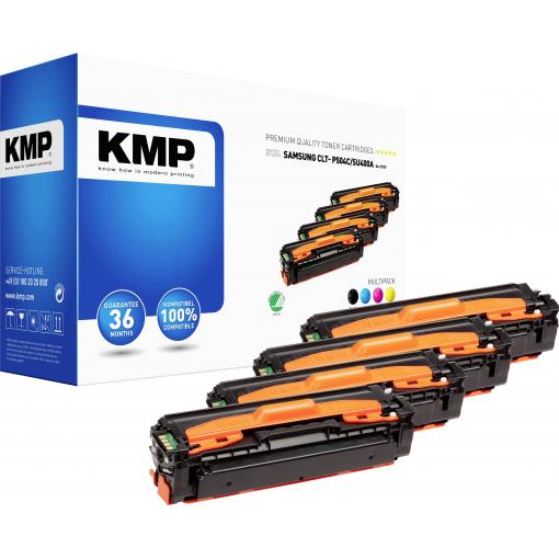 KMP Toner náhradní Samsung Samsung K504 (CLTK504SELS), Samsung C504 (CLTC504SELS), Samsung Y504 (CLTY504SELS), Samsung M504 (CLTM504SELS) kompatibilní