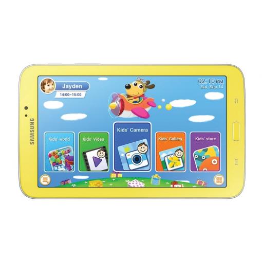 Samsung Galaxy Tab 3 Kids Wi-Fi 8GB Yellow vč. stojánku se stylusem (SM-T2105GYAXEZ)