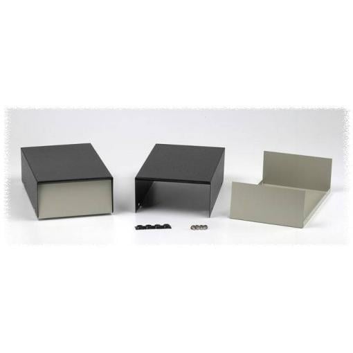 Hammond Electronics 1454F krabička pro měřicí přístroj 152 x 102 x 76 ocel šedá, černá 1 ks