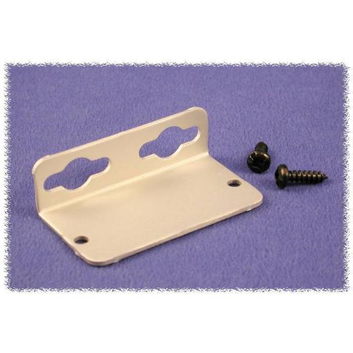 Hammond Electronics 1455JFBK Wall mount hliník černá 1 pár