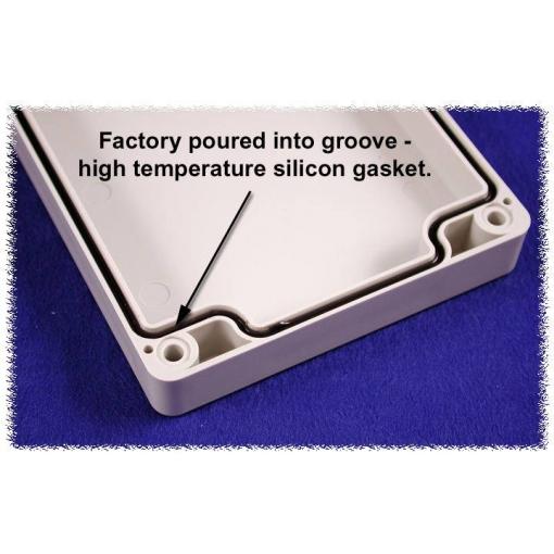 Hammond Electronics 1554UGASKET Těsnění silikon černá 2 ks