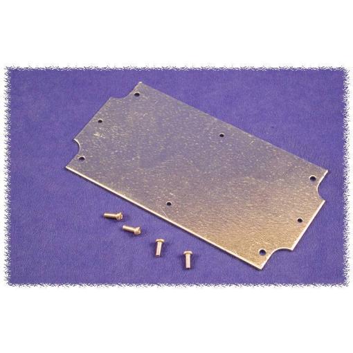 Hammond Electronics 1555FFPL Mounting plate (d x š x v) 108 x 76 x 1.6 mm ocelový plech přírodní 1 ks
