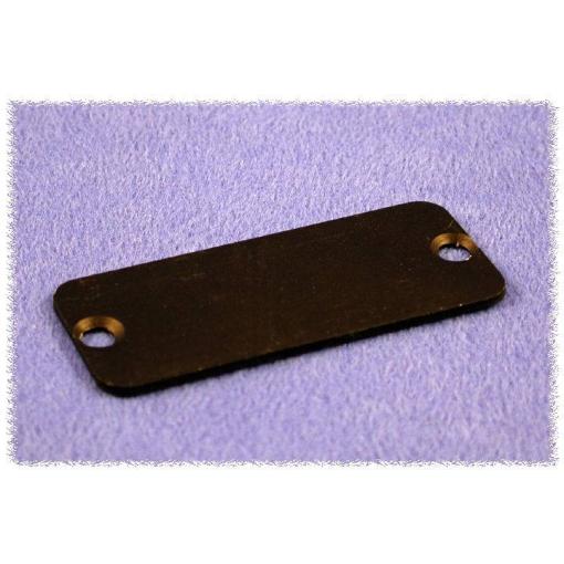 Hammond Electronics 1455JALBK-10 1455JALBK-10 pouzdro (d x š x v) 1.5 x 78 x 27 mm hliník černá 10 ks