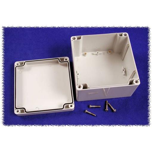 Hammond Electronics 1554P2GY univerzální pouzdro 120 x 120 x 80 polykarbonát šedá 1 ks