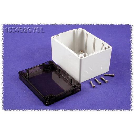 Hammond Electronics 1554G2GYSL univerzální pouzdro 120 x 90 x 80 polykarbonát šedá 1 ks