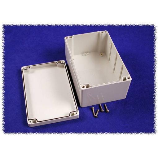 Hammond Electronics 1554R2GYSL univerzální pouzdro 160 x 160 x 60 polykarbonát šedá 1 ks