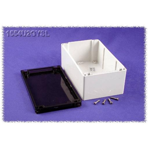 Hammond Electronics 1554U2GYSL univerzální pouzdro 200 x 120 x 90 polykarbonát šedá 1 ks